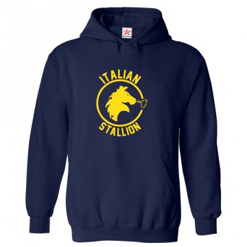 Italian Stallion Classic Unisex Kids and Adults Pullover Hoodie for Wrestling Fans